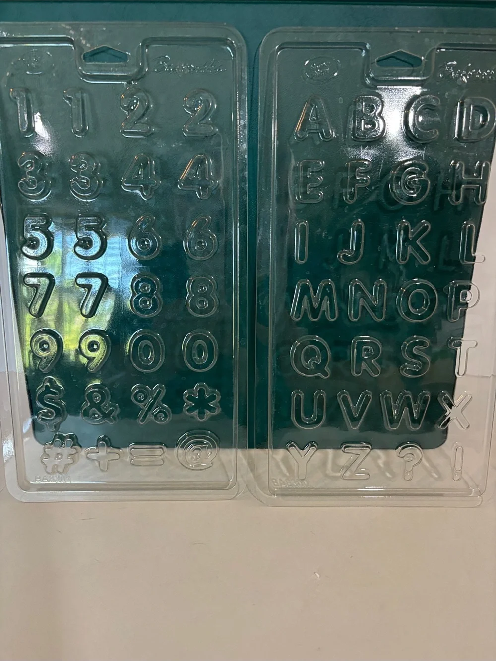 Wilton Assorted Plastic Molds - Kid Themed